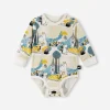 Baby Body I økologisk Bomull Moomin Snyggast