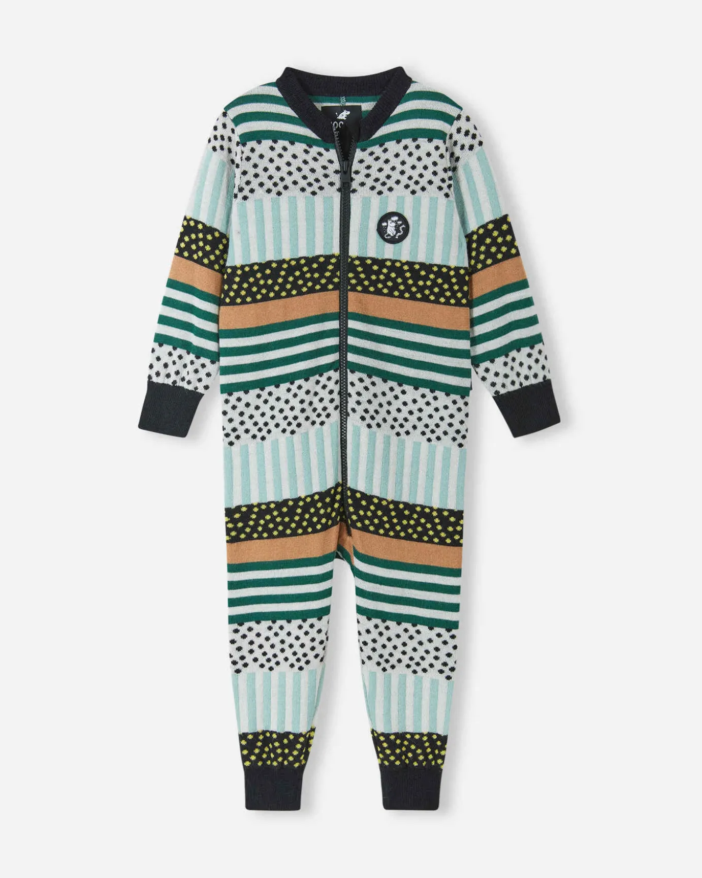 Dress I Merinoull Småbarn Moomin Delvis