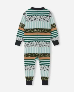 Dress I Merinoull Småbarn Moomin Delvis