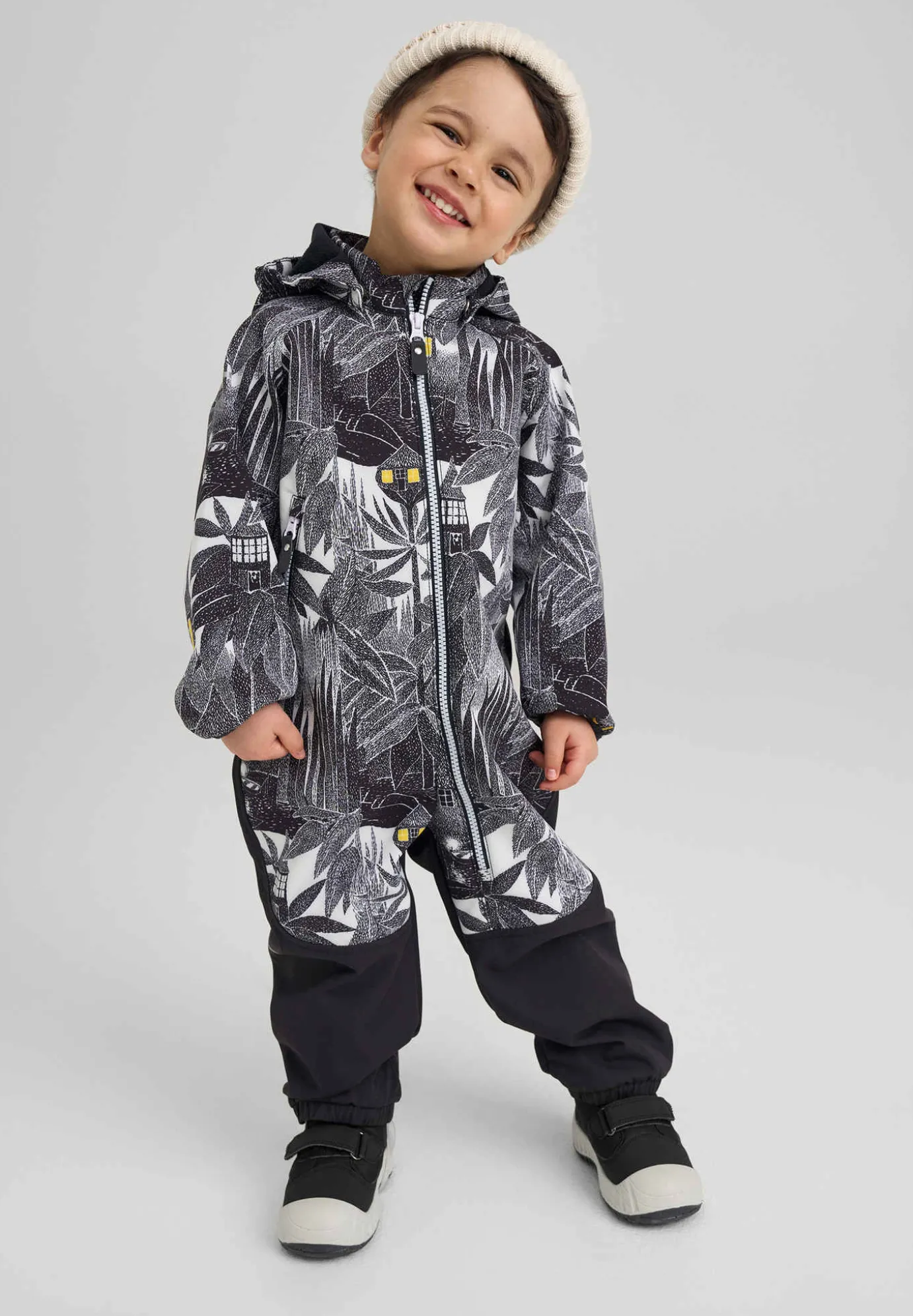 Softshelldress Småbarn Moomin Skyddad